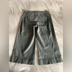 lululemon athletica Wide Leg Pants - Green/Gray - 12